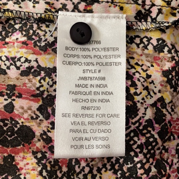 Last call!!! Crave Fame Snake Buttoned Long Shirt Dress/ Beach coverup - Picture 7 of 16